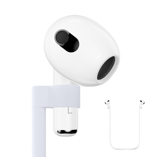 Single Left Replacement Earbud Only for airpods 3rd Generation Detachable Ear Hooks L Side Left Ear Side Wireless Earbud with Model A2564 - Renee Lane Company