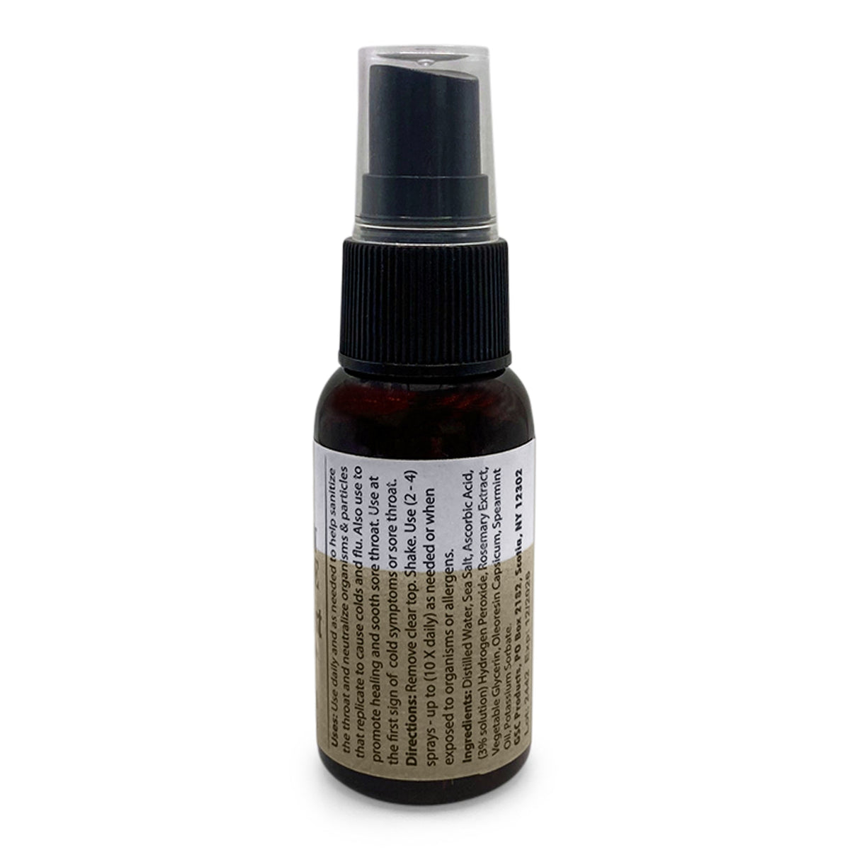 Sinus Plumber Hydrogen Peroxide Throat Spray | Cold & Flu Support - Renee Lane Company