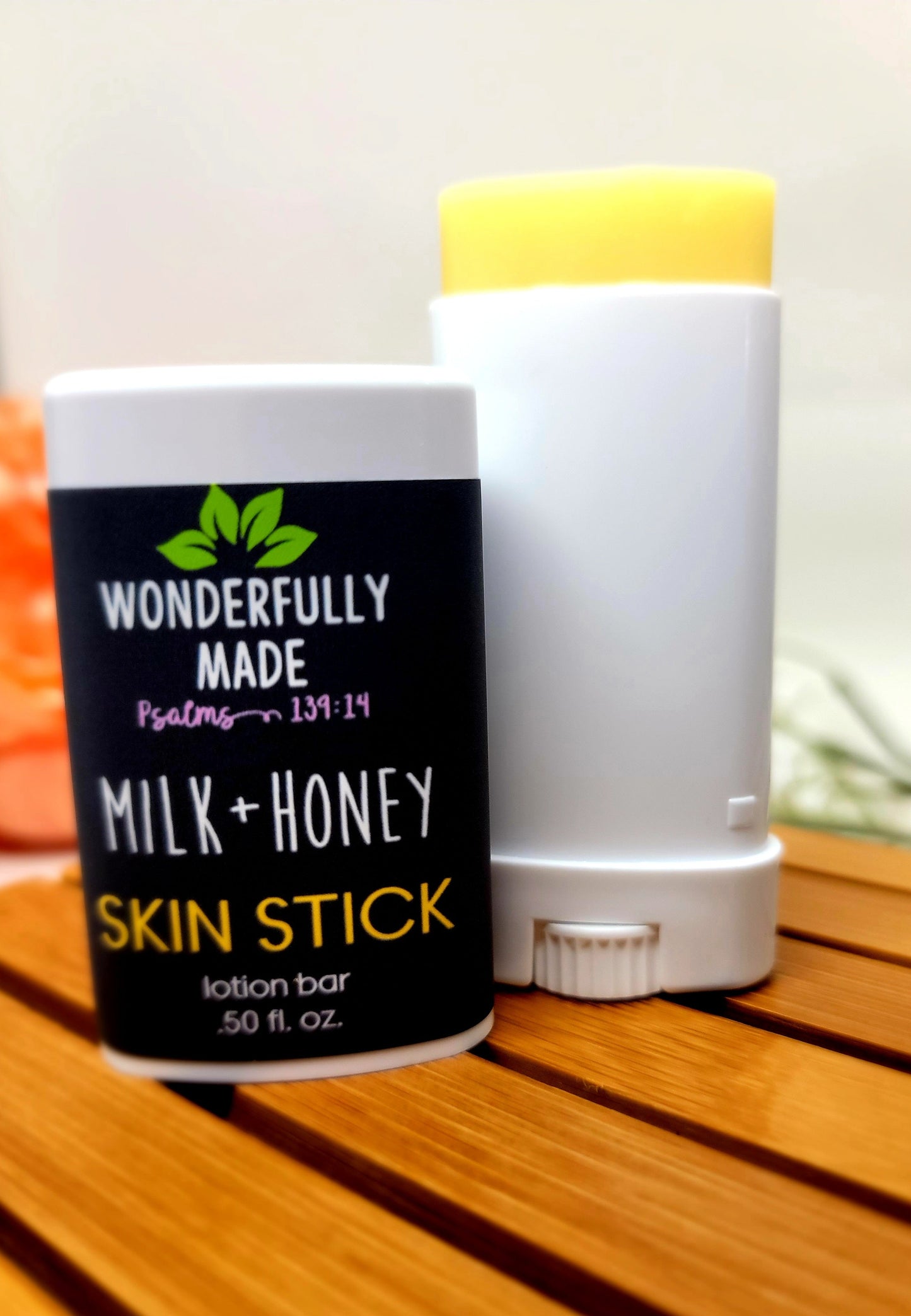 Skin Stick Lotion Bar Milk + Honey - Renee Lane Company
