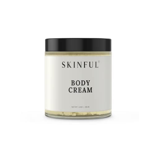 Skinful Moisturizer Body Cream for Dry Skin - Ultra Intensity Body Cream with Hyaluronic Acid and Aloe Vera - 4oz - Renee Lane Company