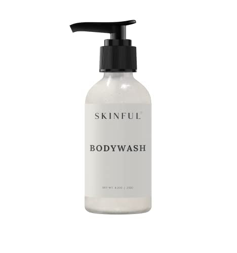 Skinful Moisturizing Shower Gel Body Wash - Sulfate Free Body Wash for All Skin Types - 8.2oz - Renee Lane Company
