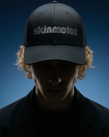 Flash Metal Trucker Hat