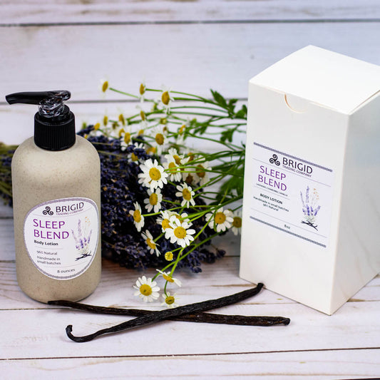 Sleep Blend Natural Body Lotion - Lavender, Chamomile, and Vanilla - Renee Lane Company