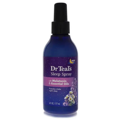 Dr Teal's Sleep Spray bottle, 6 fl oz (177 mL), blue with black pump