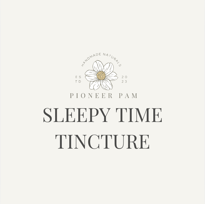 Sleepy Time Tincture: Sleep/Relaxation Support for Kids & Adults - Renee Lane Company