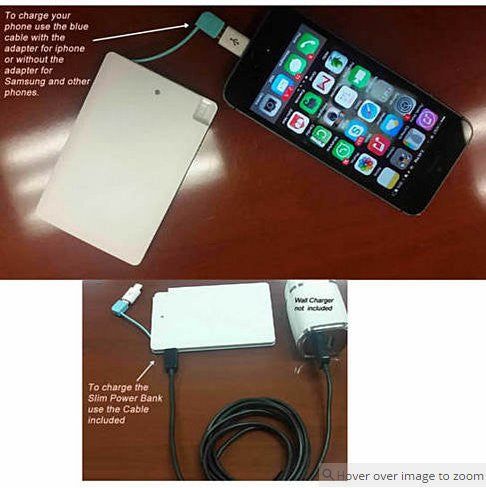 Slim Pocket Charger for your Smart Phone and Devices - Renee Lane Company