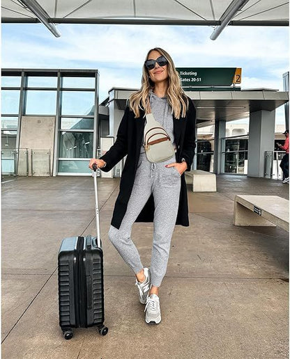 Small Sling Bag for Women Leather Crossbody Bags Fanny Pack Chest Bag for Travel - Renee Lane Company