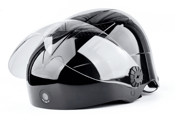 Smart Bluetooth motorcycle helmet. (1920x1080P motion camera (front / back), 64GB (16h) loop video, BT5.2+BLE4.2 Bluetooth, 2x0.5W voice control, phone, message, GPS, MP3) - Renee Lane Company