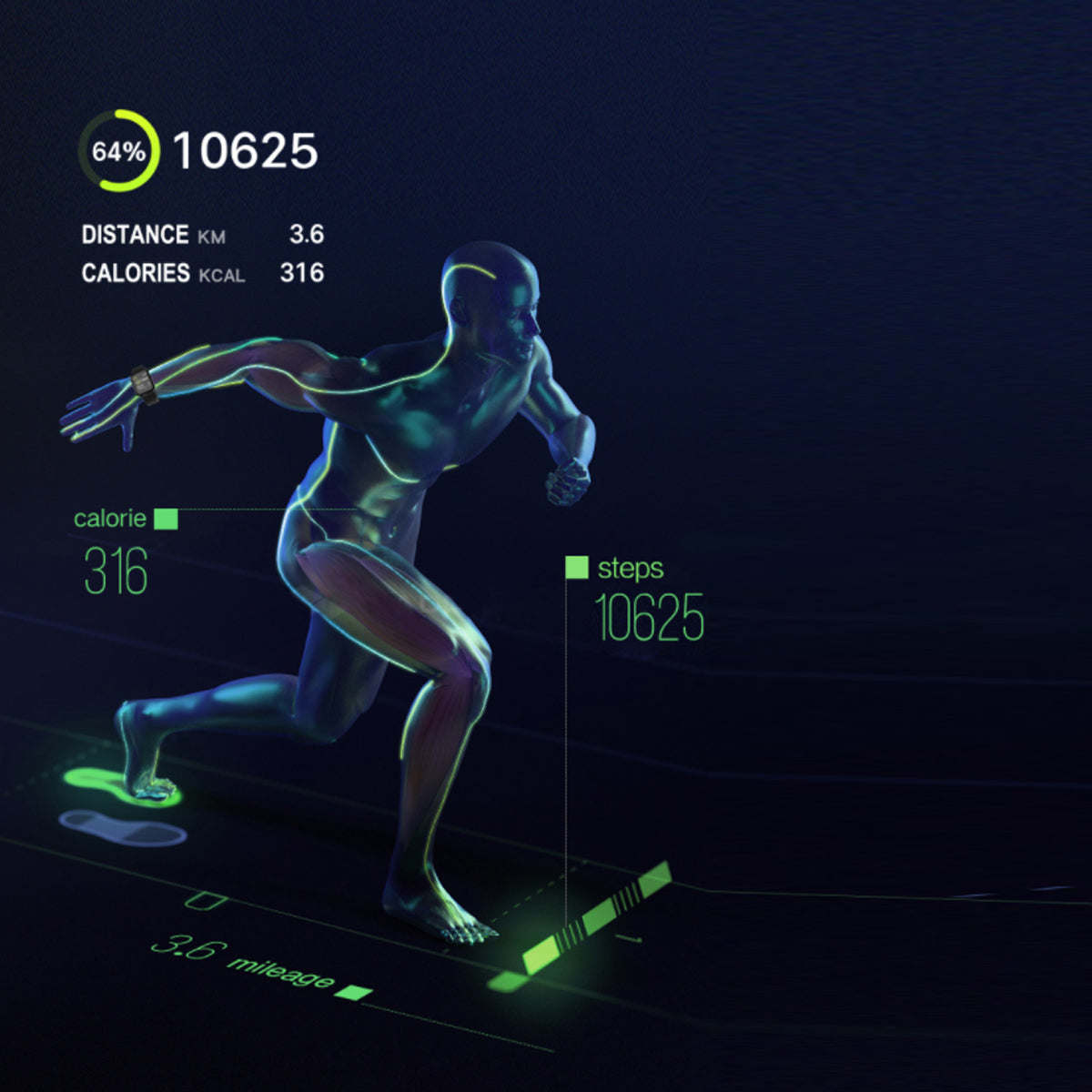 Smart Fit Total Wellness And Sports Activity Watch - Renee Lane Company