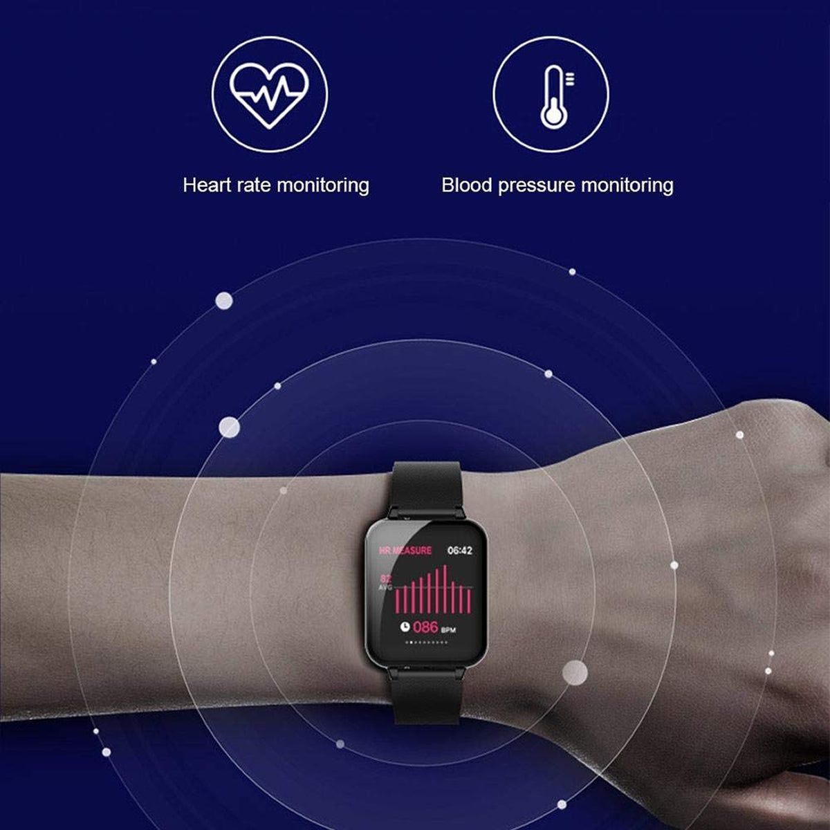Smart Fit Total Wellness And Sports Activity Watch - Renee Lane Company