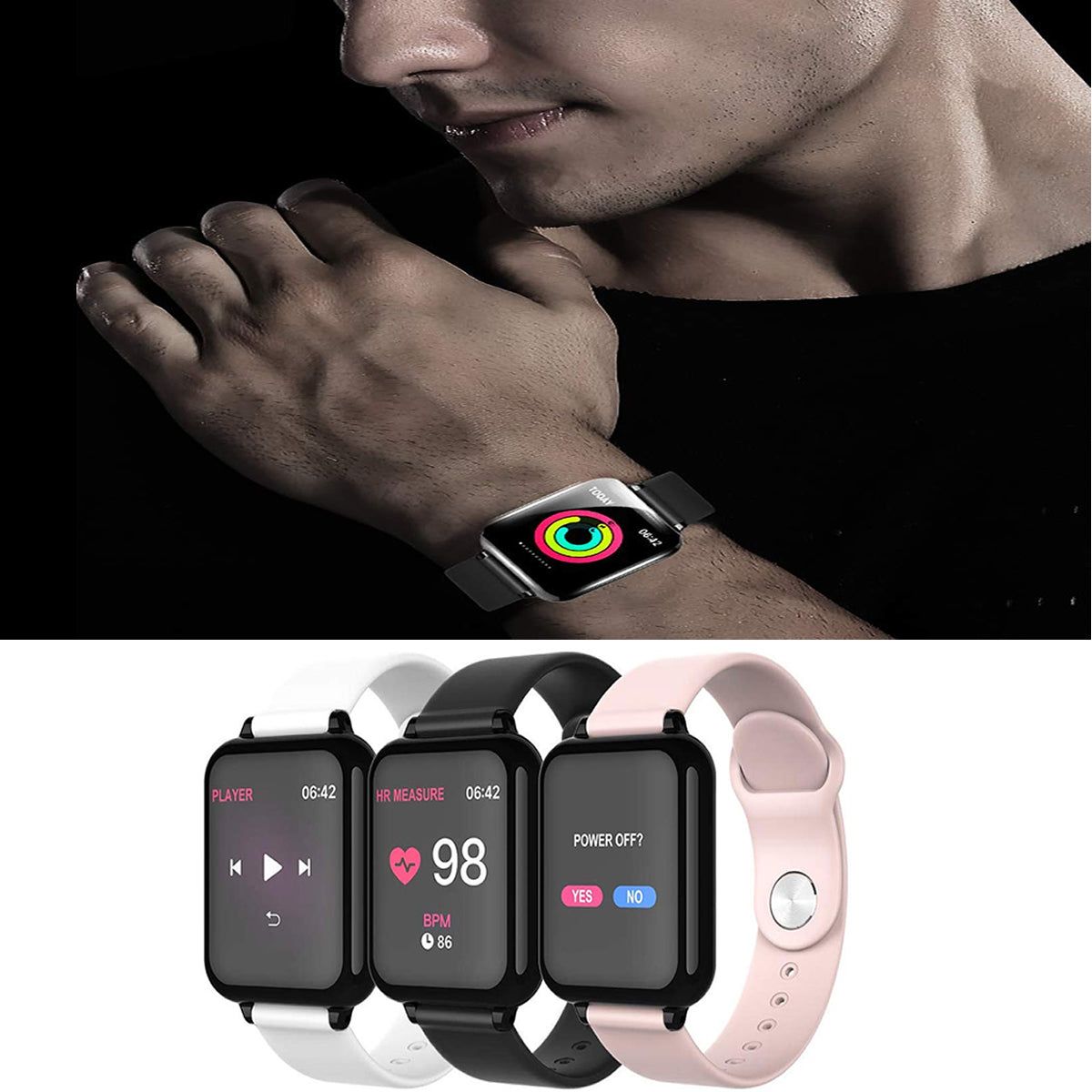Smart Fit Total Wellness And Sports Activity Watch - Renee Lane Company