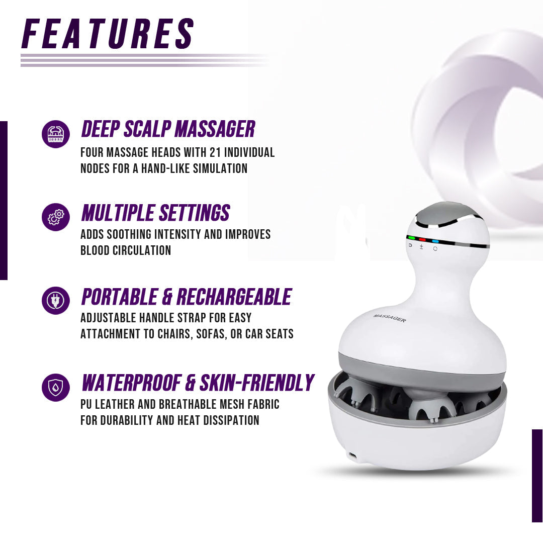Smart Scalp Massager - Renee Lane Company