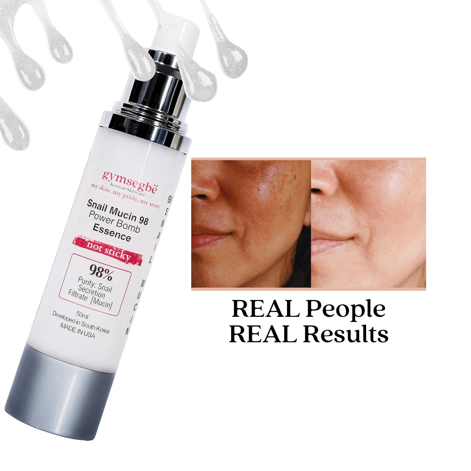 Snail Mucin 98 Power Bomb Essence - Renee Lane Company