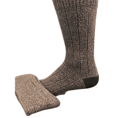 Socks for Big and Tall Men Marled Cotton Socks (2 Pair Packs) - Renee Lane Company