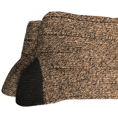Socks for Big and Tall Men Marled Cotton Socks (2 Pair Packs) - Renee Lane Company