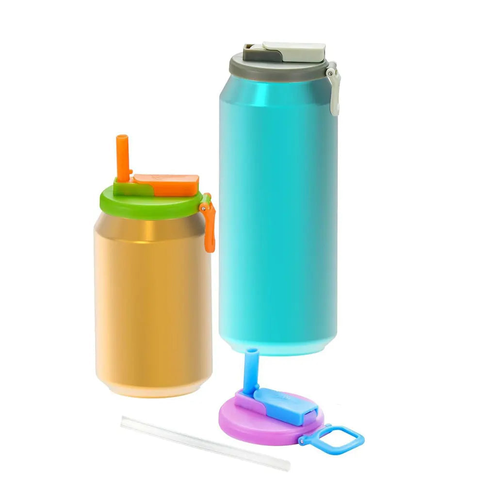 Soda Can Lid Cover With Straw - Renee Lane Company
