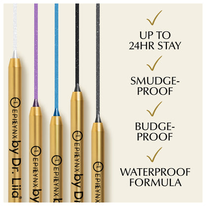 Soft-Glide Kajal Eyeliner Pen – Smudge-Resistant, Comfortable Wear for Sensitive Eyes - Renee Lane Company