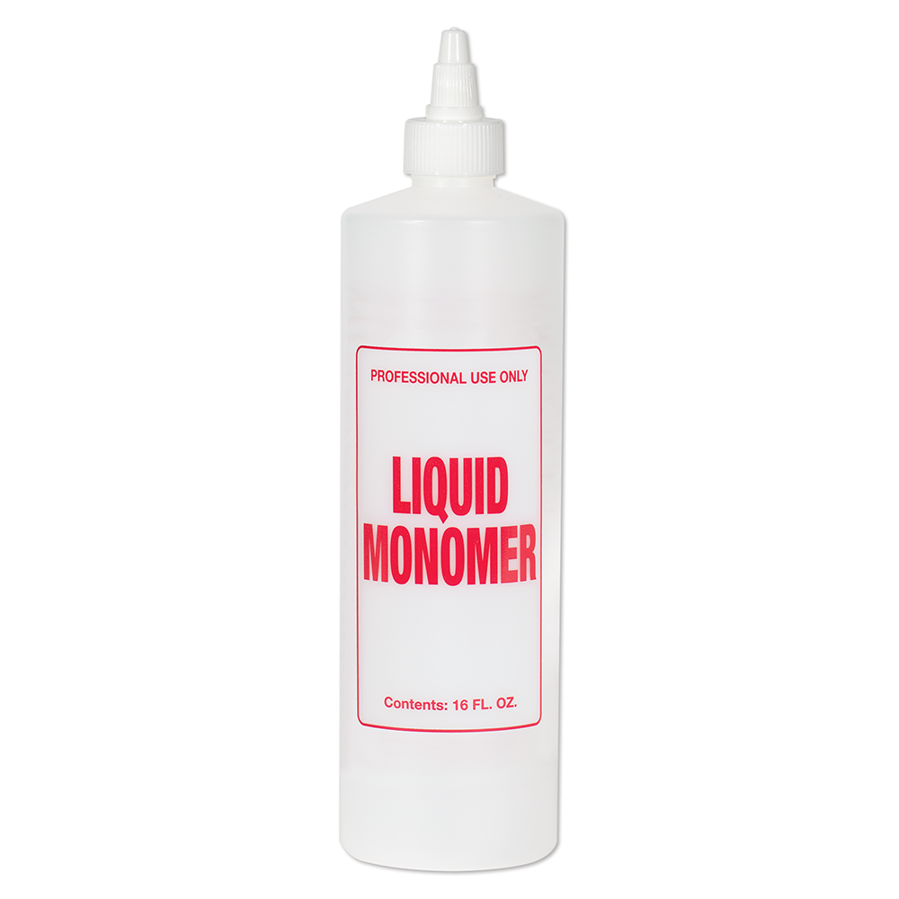 Soft 'N Style Imprinted Liquid Monomer Bottle 8oz - Renee Lane Company