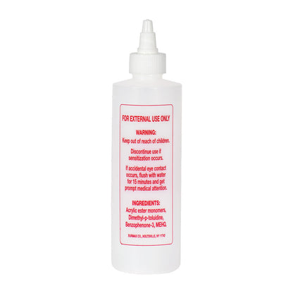 Soft 'N Style Imprinted Liquid Monomer Bottle 8oz - Renee Lane Company