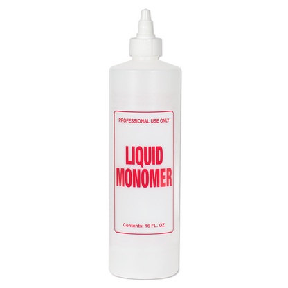 Soft 'N Style Imprinted Liquid Monomer Bottle - 16oz