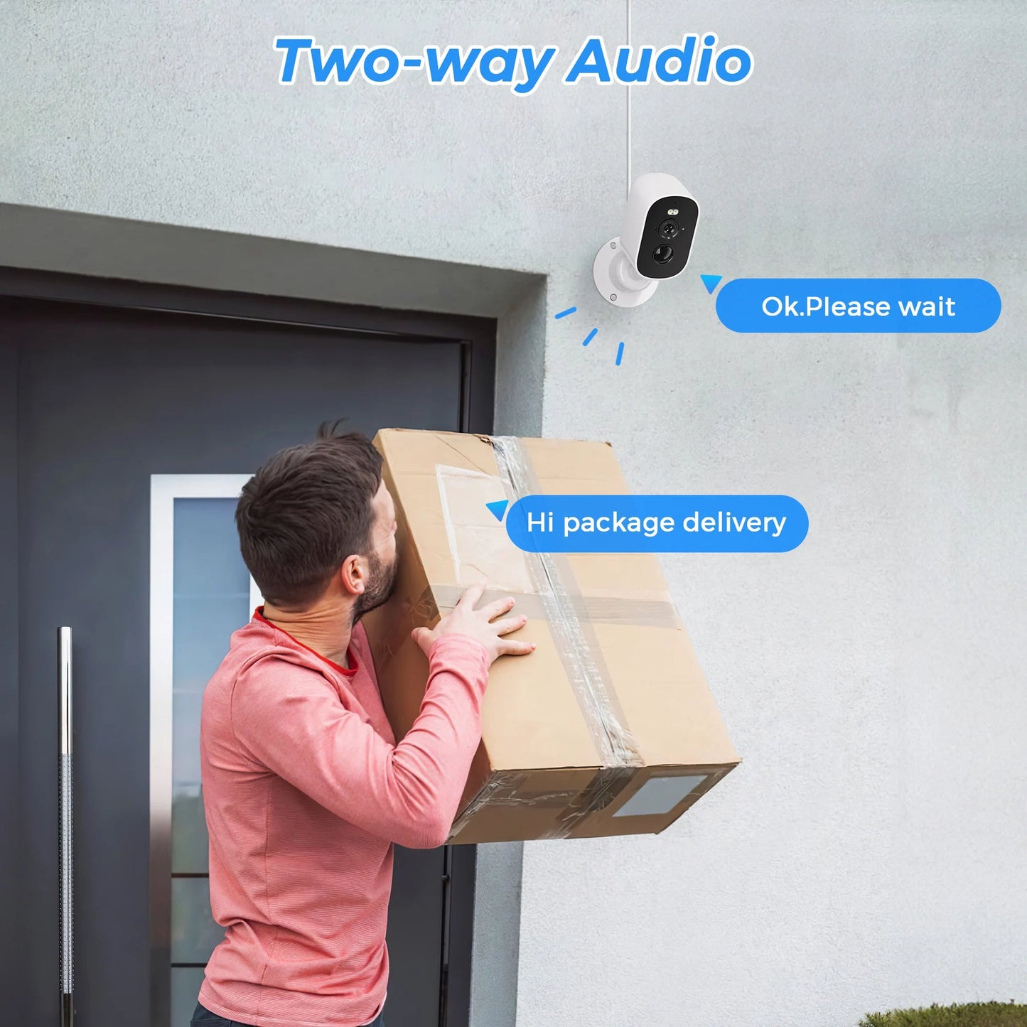 Solar Powered Outdoor Security Camera - Renee Lane Company