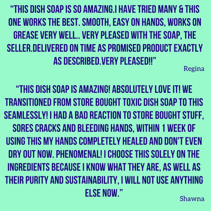 Solid Dish Soap Bar Non-Toxic, Unscented, Plastic-Free Dishwashing - Renee Lane Company