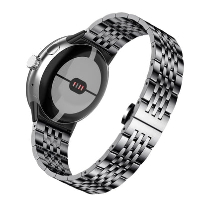 Solid Stainless Steel Mesh Watch band Compatible with Google Pixel Watch 3 45mm/41mm Watch BandsAdjustable Metal Wristband Replacement Strap for Pixel Watch 2 1 Watch (Black for Pixel Watch 3 45mm) - Renee Lane Company