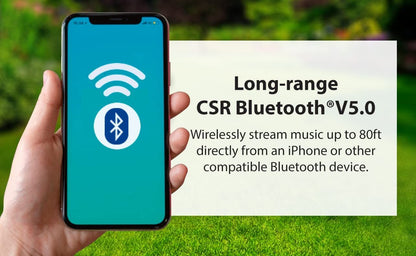 SoundPro Dual Bluetooth Weatherproof Indoor & Outdoor Wall-Mount Loudspeakers - Renee Lane Company