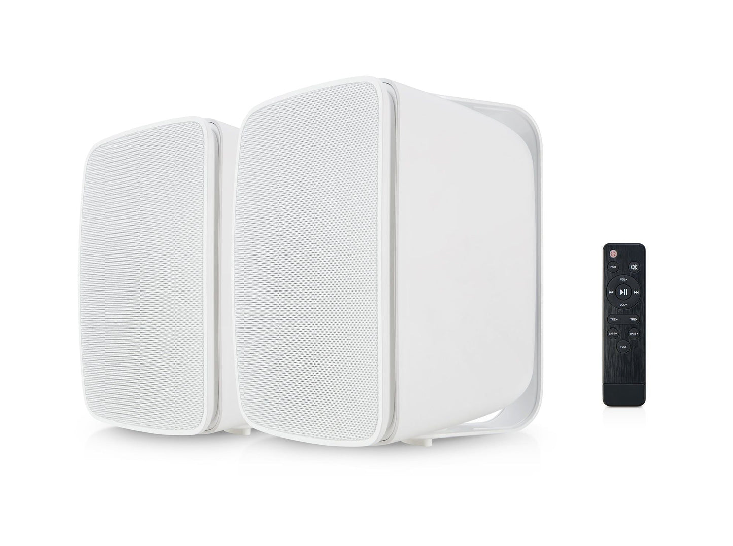 SoundPro Dual Bluetooth Weatherproof Indoor & Outdoor Wall-Mount Loudspeakers - Renee Lane Company