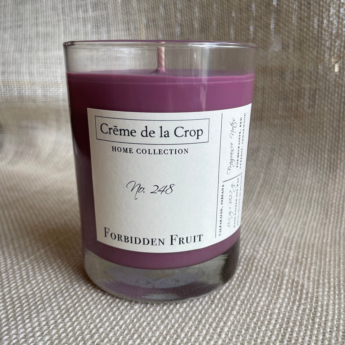 Soy Candle - Forbidden Fruit (Pomegranate) - Renee Lane Company