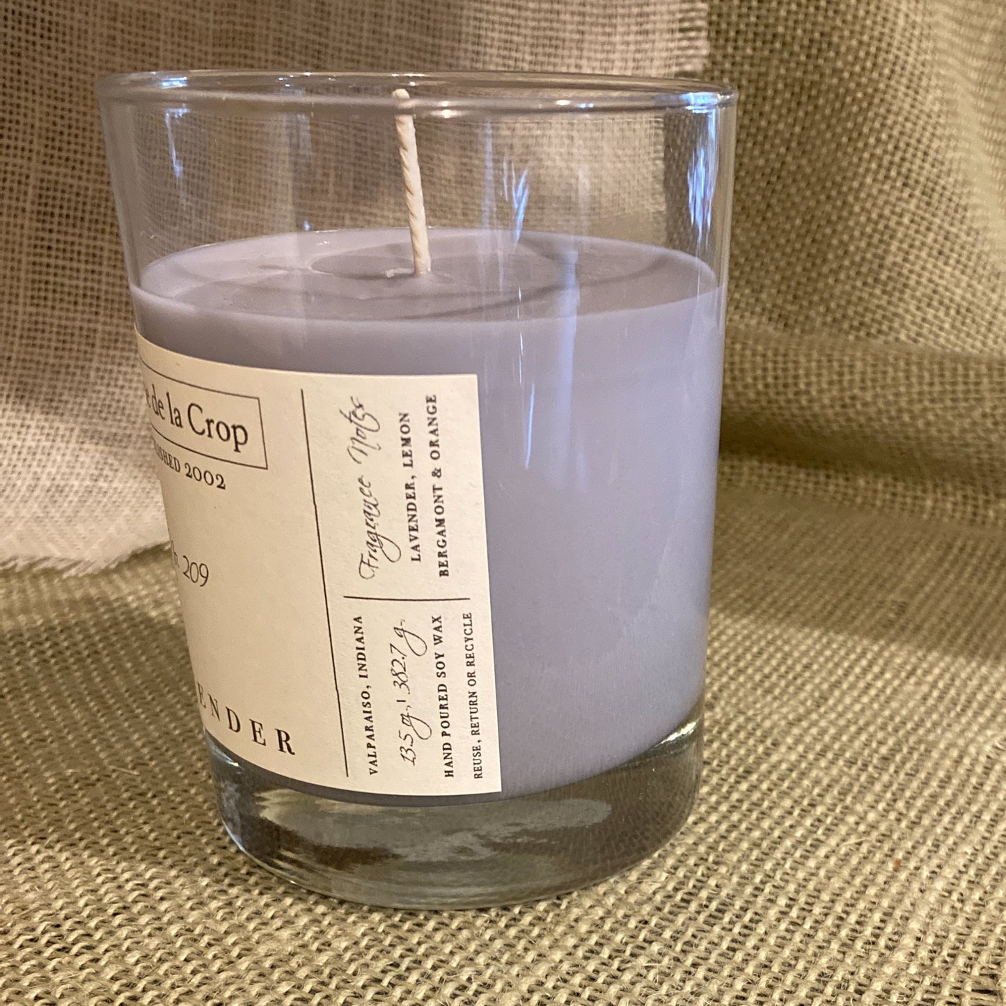 Soy Candle - Lavender - Renee Lane Company