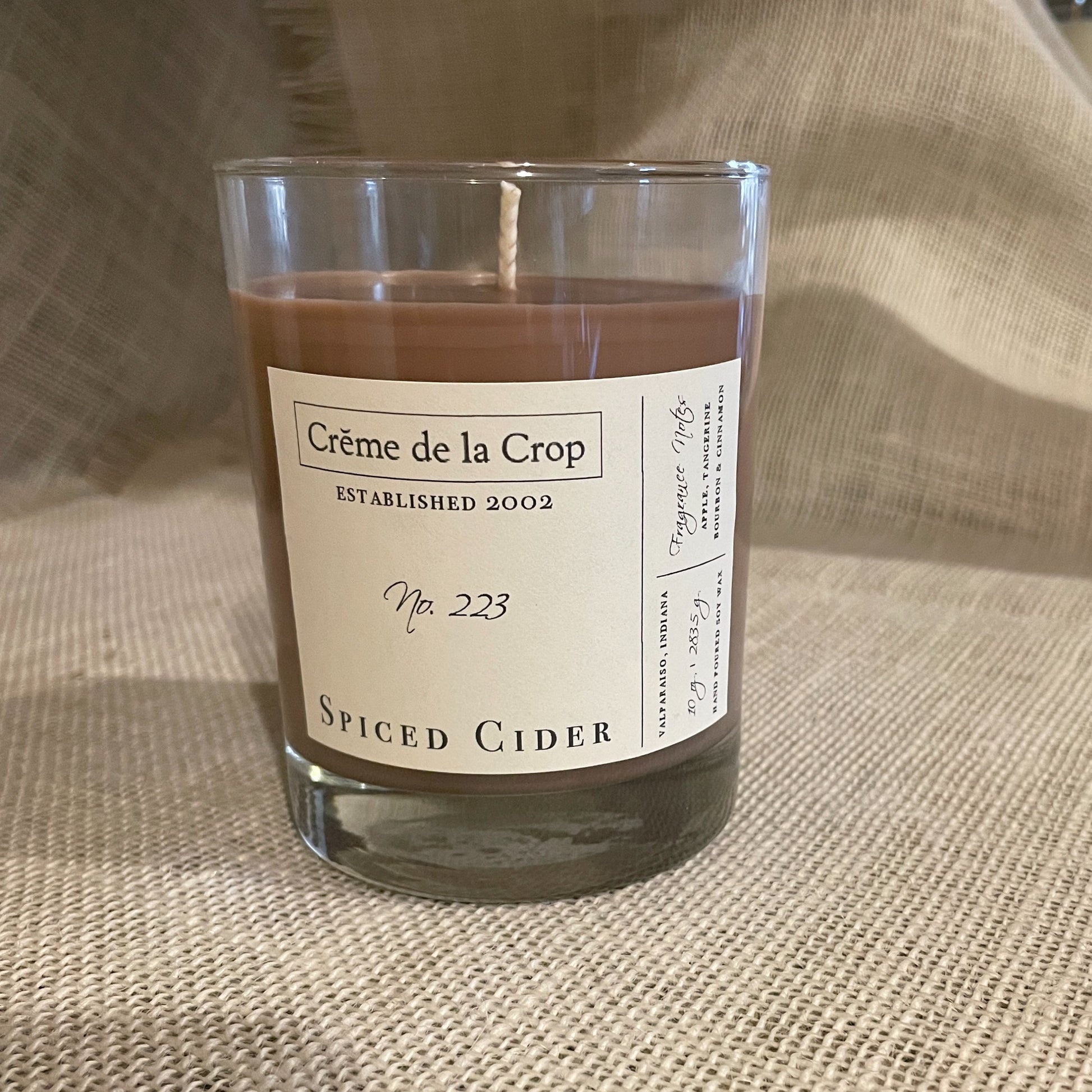 Soy Candle - Spiced Cider - Renee Lane Company