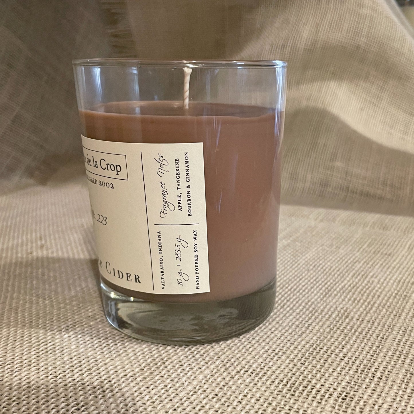 Soy Candle - Spiced Cider - Renee Lane Company