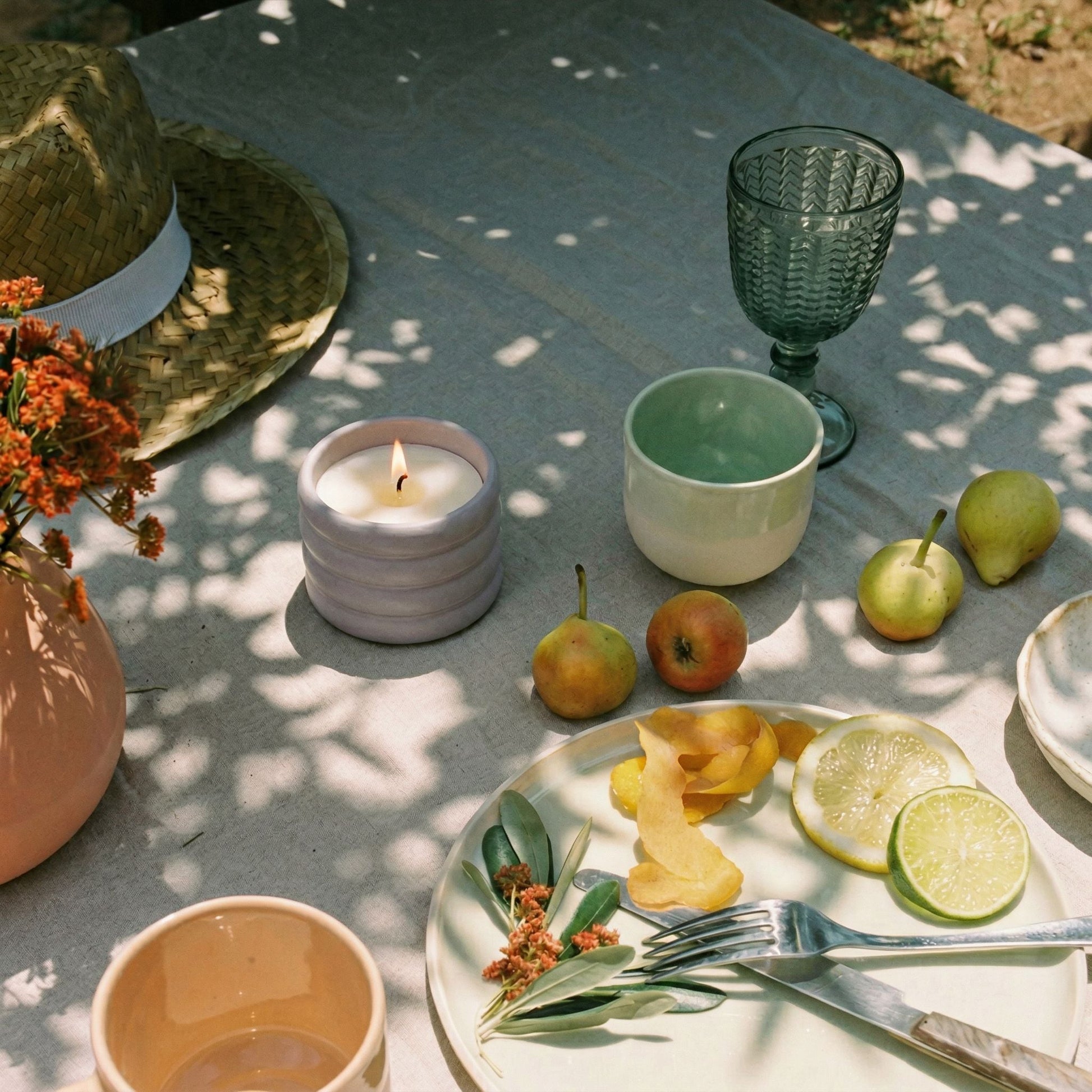 Soy Wax Ceramic Candle - Renee Lane Company