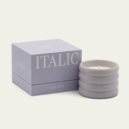 Soy Wax Ceramic Candle & Wick Trimmer Set - Renee Lane Company