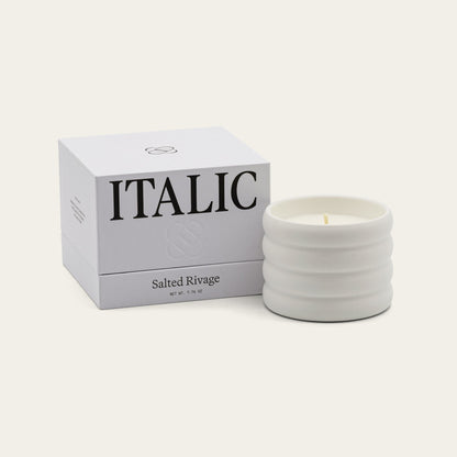 Soy Wax Ceramic Candle & Wick Trimmer Set - Renee Lane Company
