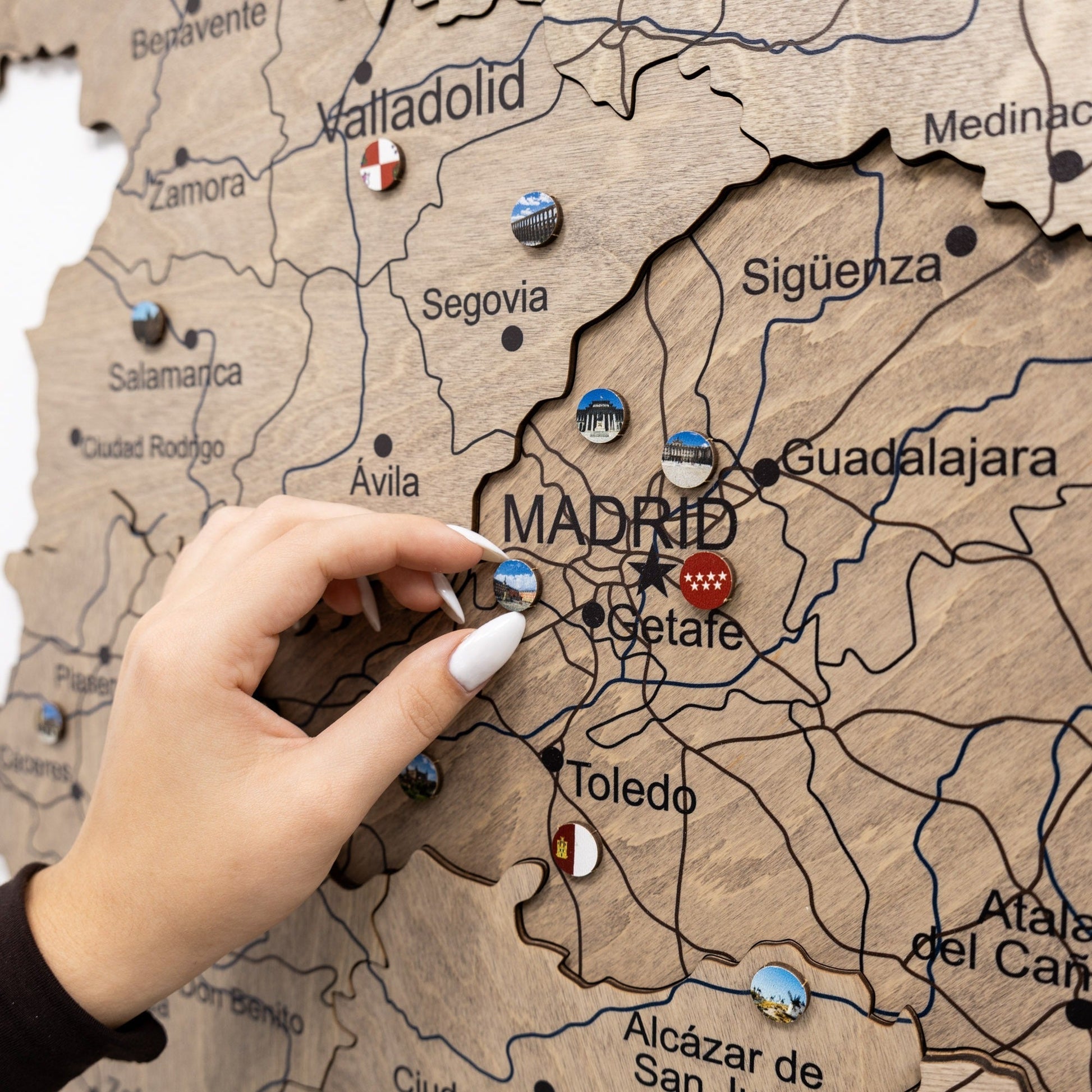 Spain Landmarks Pins - Renee Lane Company