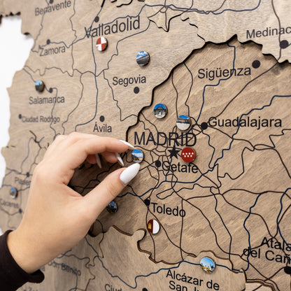 Spain Landmarks Pins - Renee Lane Company