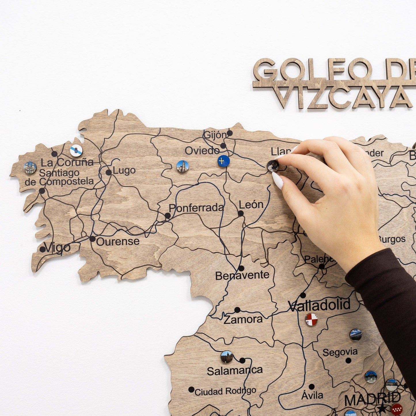 Spain Landmarks Pins - Renee Lane Company
