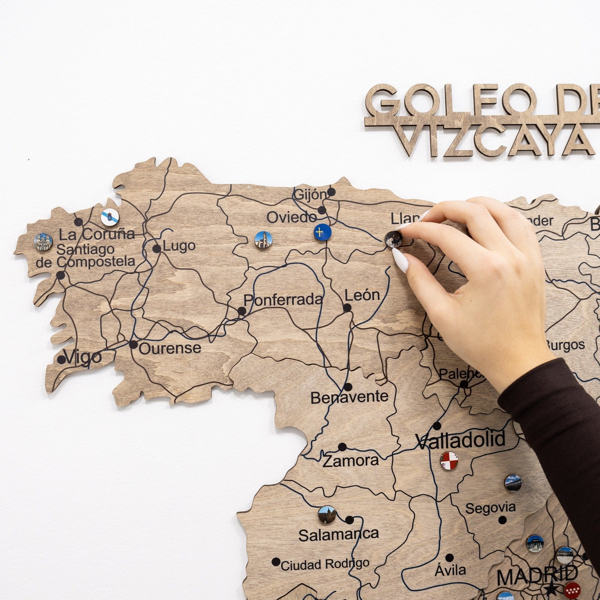 Spain Landmarks Pins - Renee Lane Company