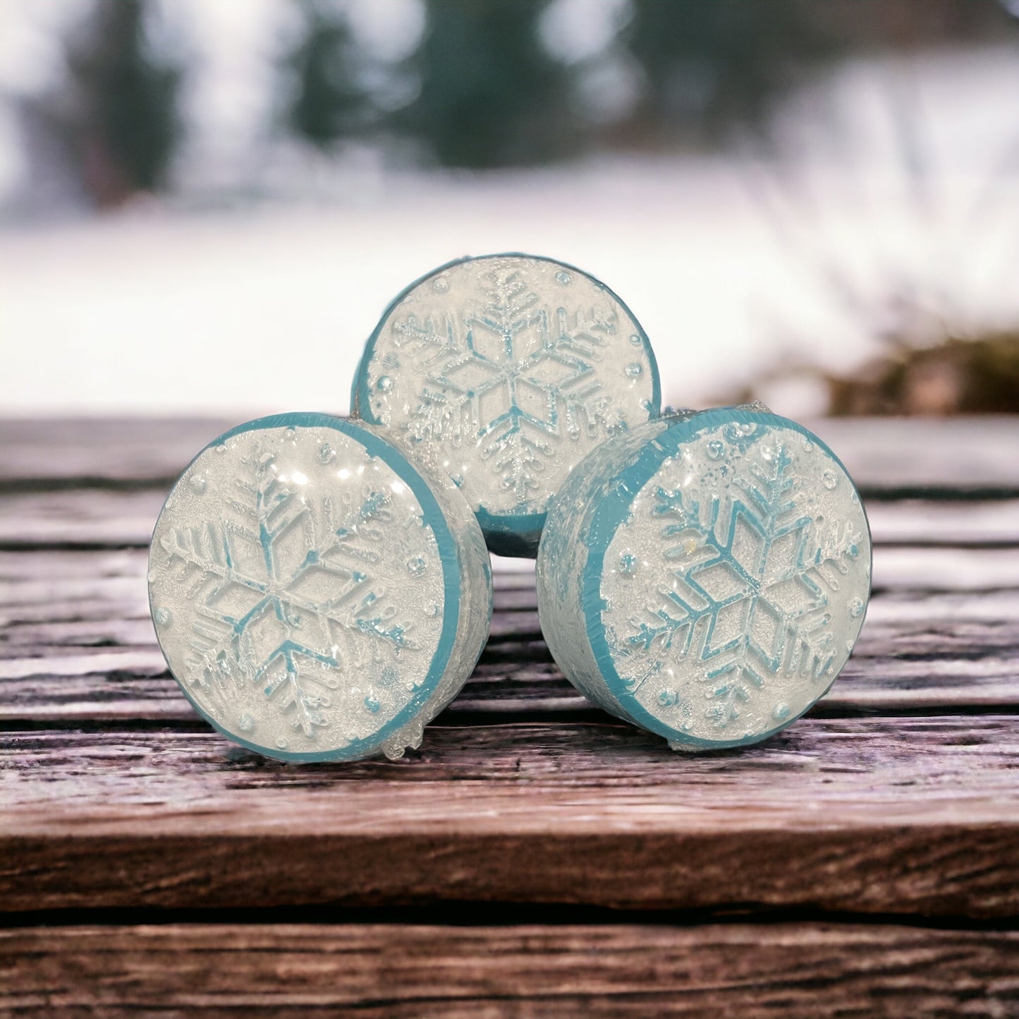 Spearmint Snowflake (Loofah) - Renee Lane Company
