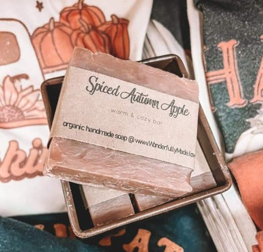 Spiced Autumn Apple Soap Bar | Limited Edition | Natural | Handmade - Renee Lane Company