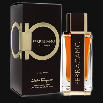 Spicy Leather By Salvatore Ferragamo Cologne for Men - Renee Lane Company