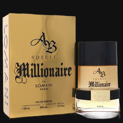 Spirit Millionaire By Lomani Cologne for Men - Renee Lane Company
