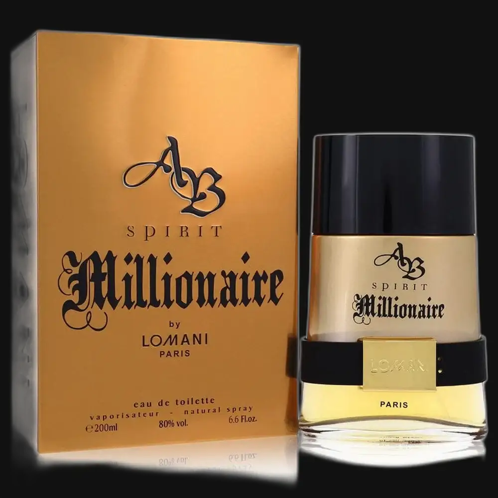 Spirit Millionaire By Lomani Cologne for Men - Renee Lane Company