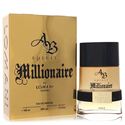 Spirit Millionaire By Lomani Cologne for Men - Renee Lane Company