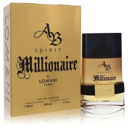 Spirit Millionaire By Lomani Cologne for Men - Renee Lane Company