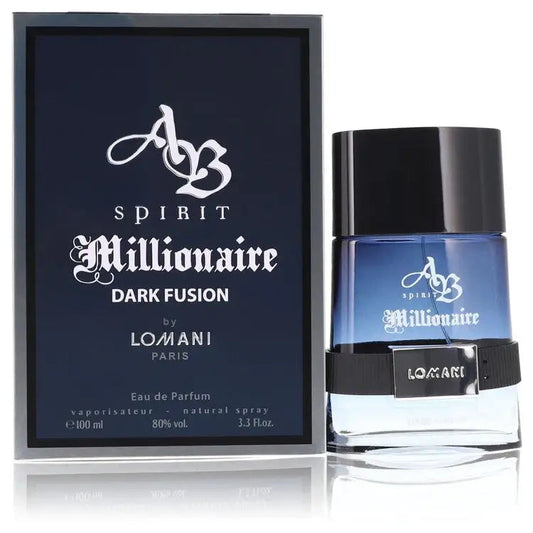 Spirit Millionaire Dark Fusion By Lomani Cologne for Men - Renee Lane Company