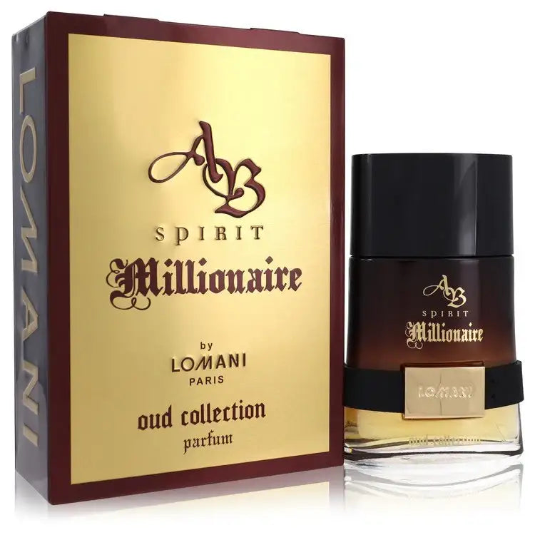 Spirit Millionaire Oud Collection By Lomani Cologne for Men - Renee Lane Company