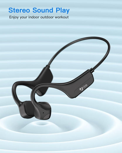 Sport Wireless Bone Conduction Earphones – Open-Ear Safety Design, IPX6 Sweat-proof, 8 Hrs Call - Renee Lane Company